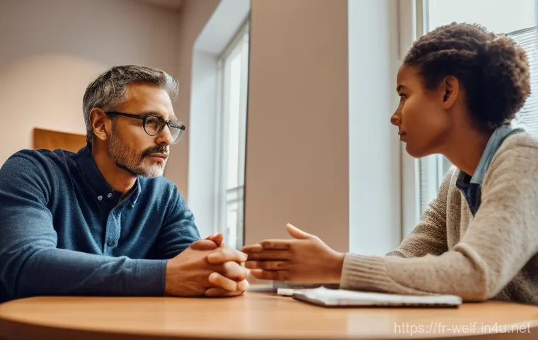 사회복지사 상담윤리 이슈 - **Prompt 1: Digital Confidentiality in Social Work**
"A female social worker in her late 30s, wi... 사회복지사 상담윤리 이슈 - **Prompt 1: Digital Confidentiality in Social Work**
"A female social worker in her late 30s, wi...